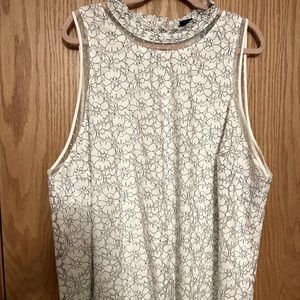 NWT 💝 Torrid Lace Sleeveless Blouse Sz 4X